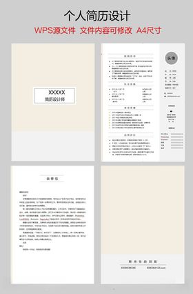 个人简历会计IT行业公务员