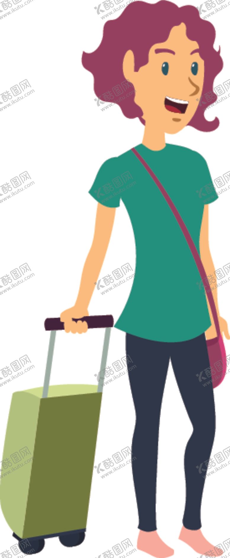 编号：43575005070027511406【酷图网】源文件下载-旅客