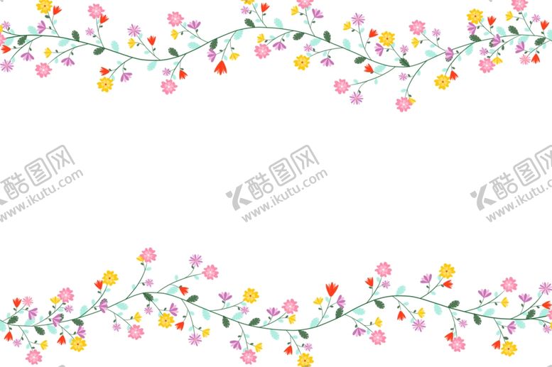 编号：86272310302130285559【酷图网】源文件下载-简约花卉背景