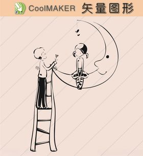 卡通画卡通素材矢量动物