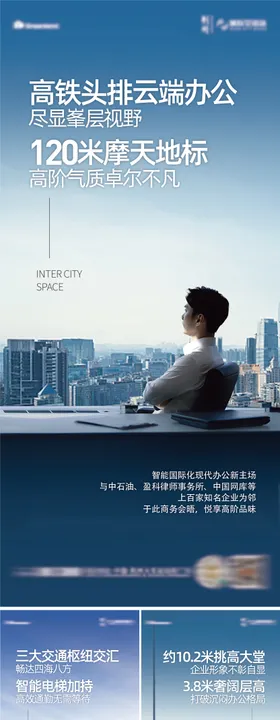 地产写字楼系列单图