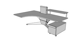 sketchUP草图大师 桌子