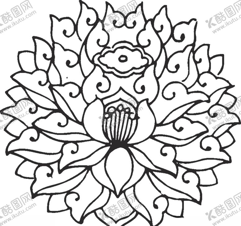 编号：86202905091934416222【酷图网】源文件下载-镂空花图案