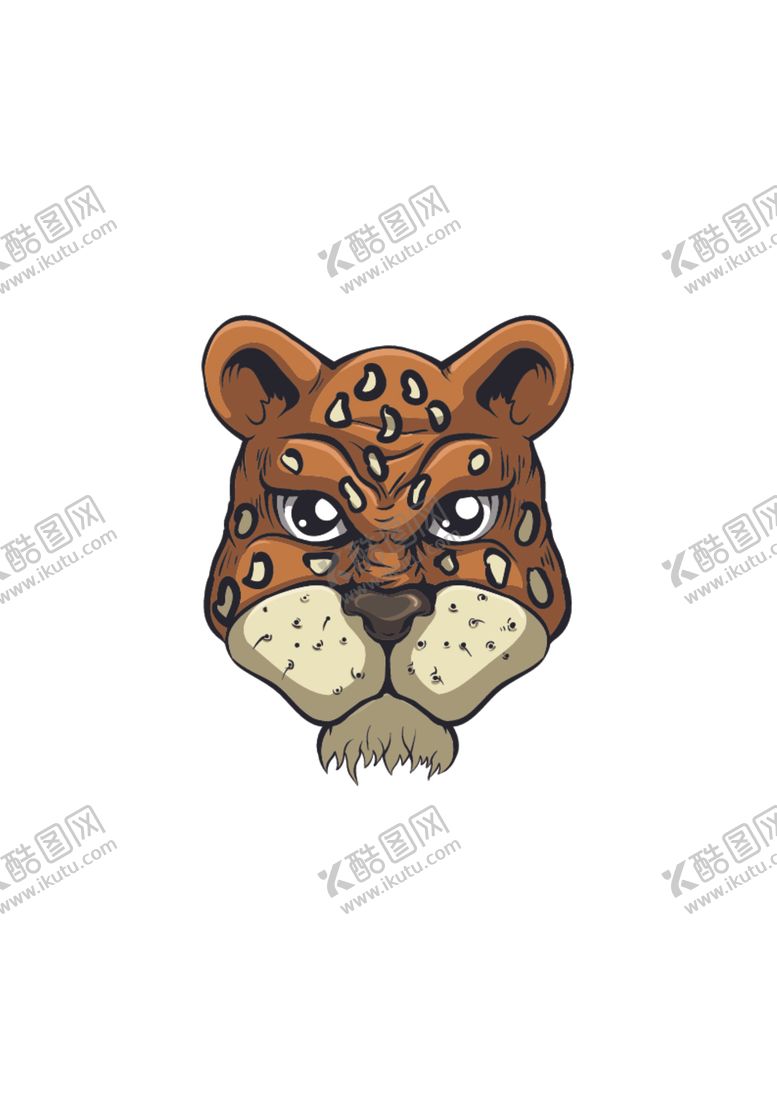 编号：30251809302143392199【酷图网】源文件下载-创意可爱卡通动物头像素材