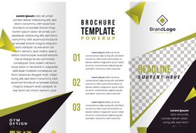 三折页模板设计