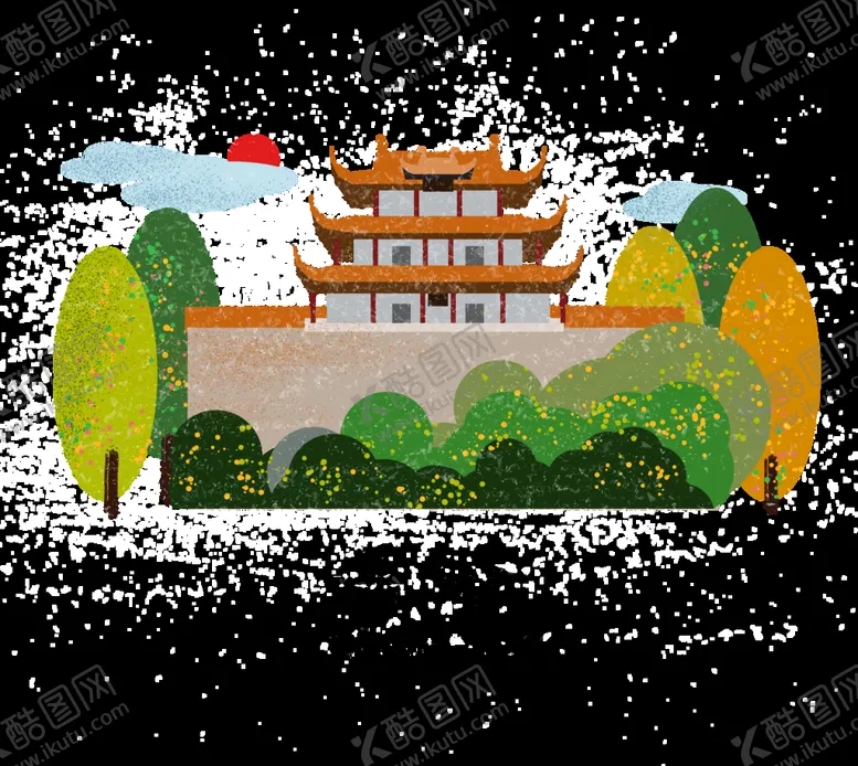 编号：65017501190314285980【酷图网】源文件下载-城市地标           