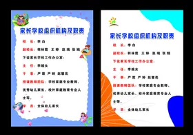 学校组织机构职责