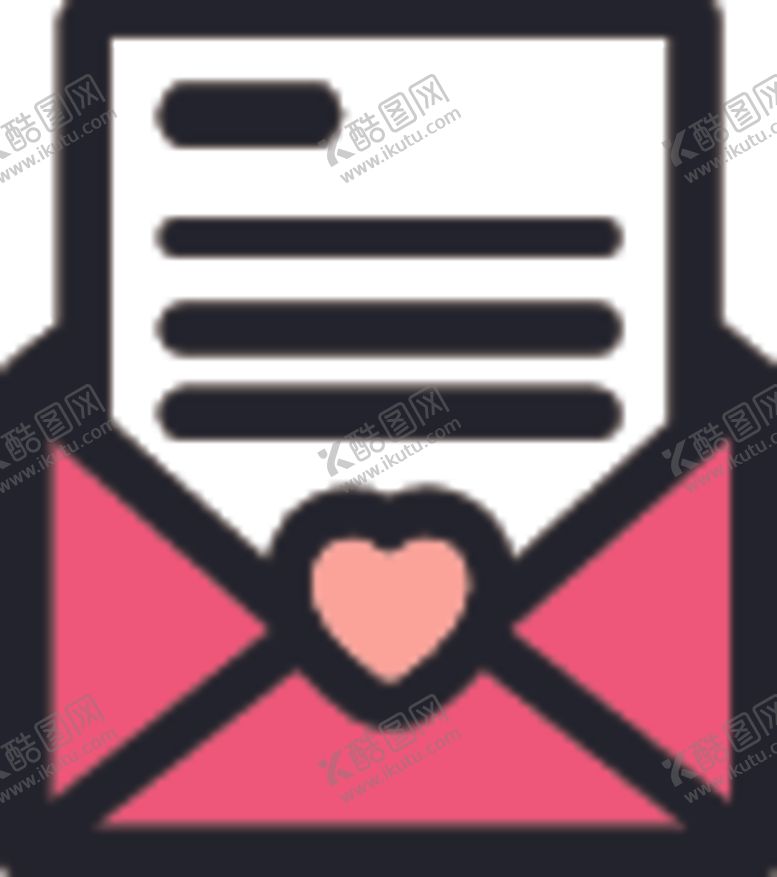 编号：10208609192305332714【酷图网】源文件下载-信封情书