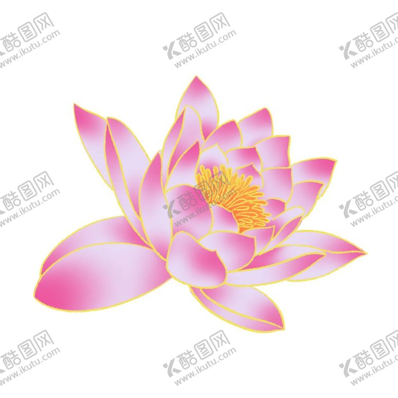 编号：38448112042103035186【酷图网】源文件下载-手绘荷花插画海报图片 