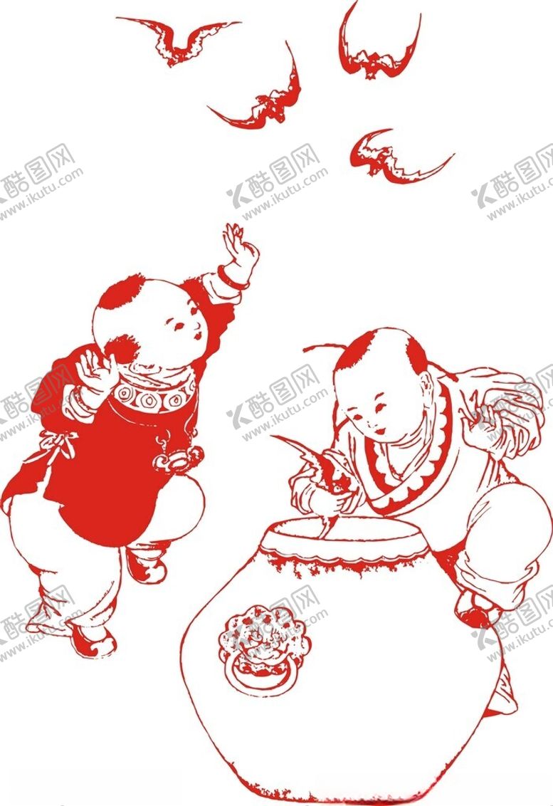编号：77137402190923361147【酷图网】源文件下载-矢量孩童