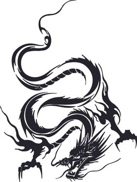 龙线条