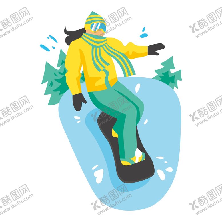 编号：82971510051503088601【酷图网】源文件下载-滑雪