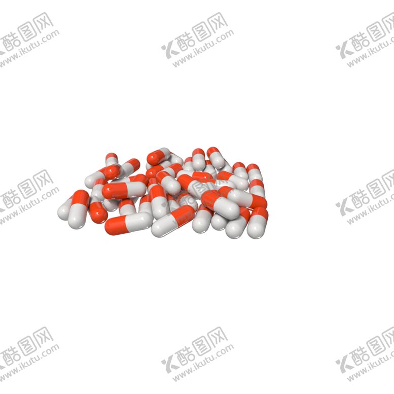 编号：60869806291303367328【酷图网】源文件下载-一堆胶囊红色白色