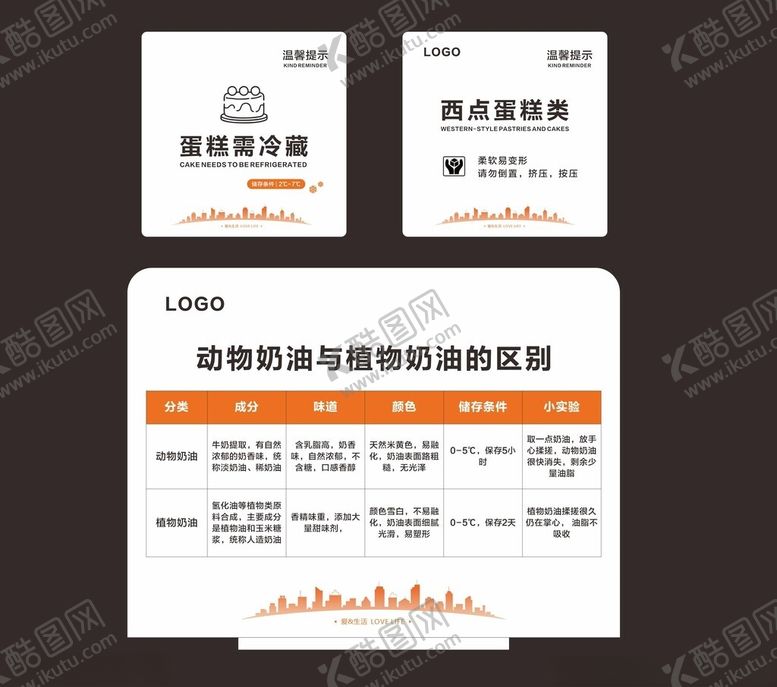 编号：65011211021415496310【酷图网】源文件下载-甜品温馨提示