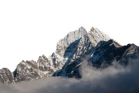 雪山装饰画山脉