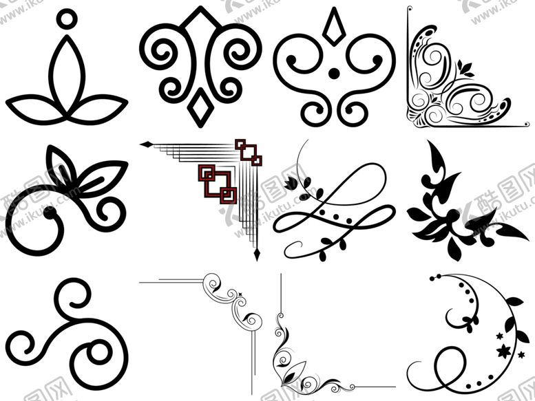 编号：15854609130856305455【酷图网】源文件下载-装饰花纹