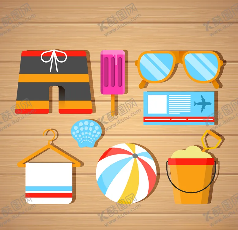 编号：18247009290214582505【酷图网】源文件下载-夏日元素