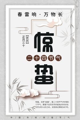 惊蛰雨水清明节踏青