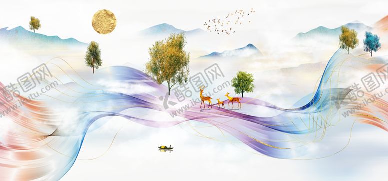 编号：71469809222213272960【酷图网】源文件下载-新中式玄关