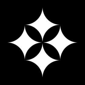 几何图形logo标渐变不规则