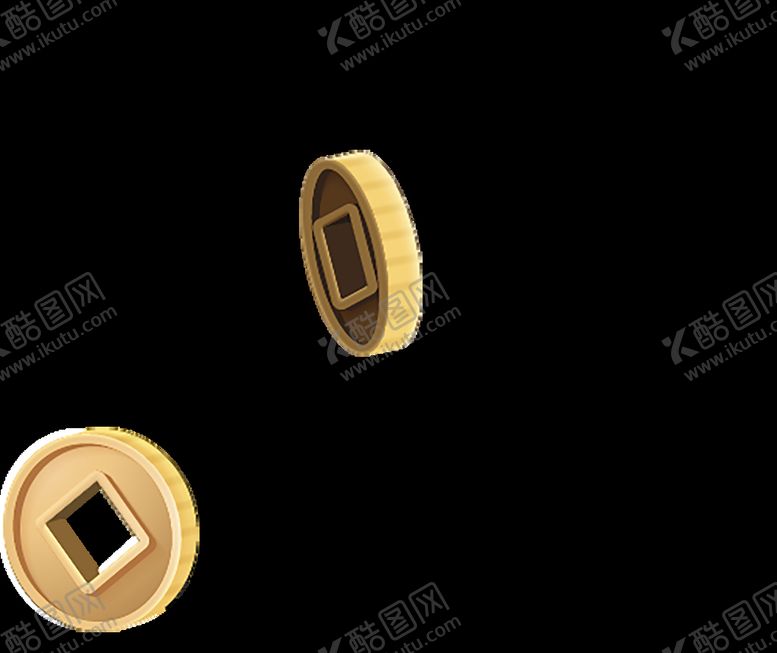 编号：90725410241548534939【酷图网】源文件下载-铜板金币电商合成元素