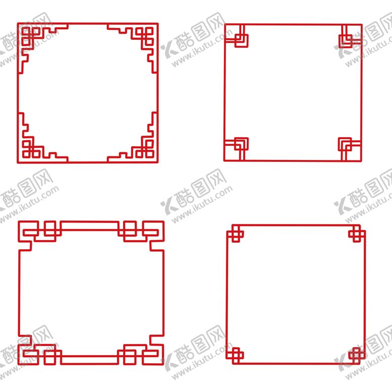 编号：86687711180928437785【酷图网】源文件下载-国潮边框 