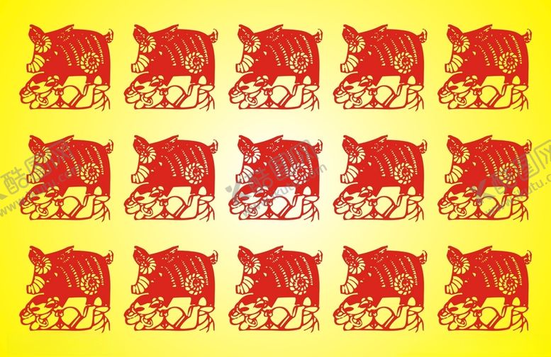 编号：85680801190432106661【酷图网】源文件下载-剪纸图片