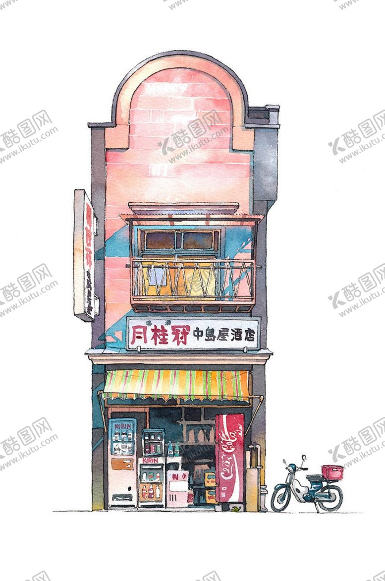 编号：69600206270806457626【酷图网】源文件下载-卡通街道