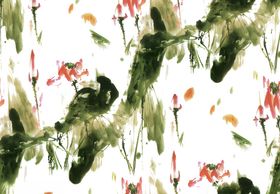 水墨花卉