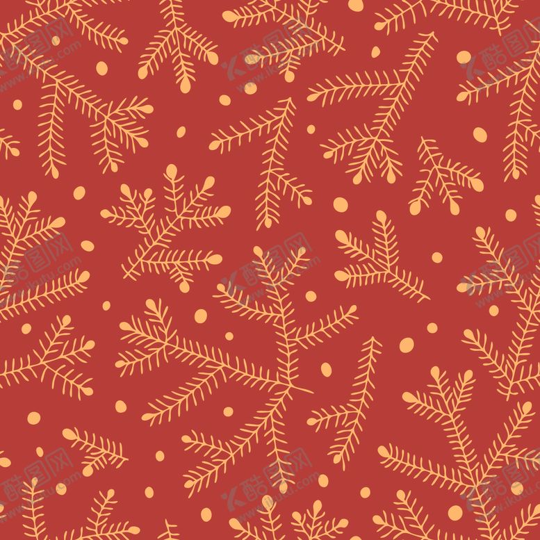 编号：67287209230208154506【酷图网】源文件下载-叶子花卉无缝图案