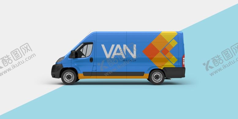 编号：39011510281658197684【酷图网】源文件下载-面包车车身样机