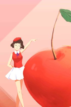 苹果插画