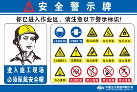 编号：32897010101735464680【酷图网】源文件下载-安全警示牌