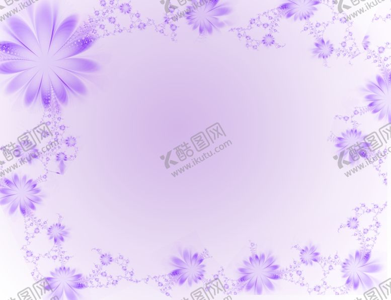 编号：83546806260020272306【酷图网】源文件下载-紫色花边小花