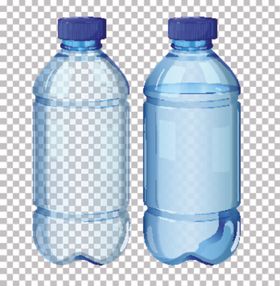 瓶子样机玻璃透明杯矿泉水
