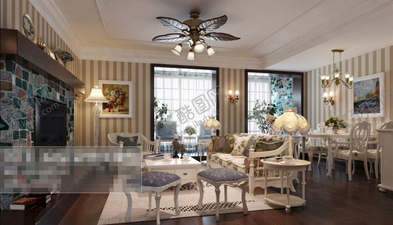 编号：55748910021101393763【酷图网】源文件下载-客厅空间