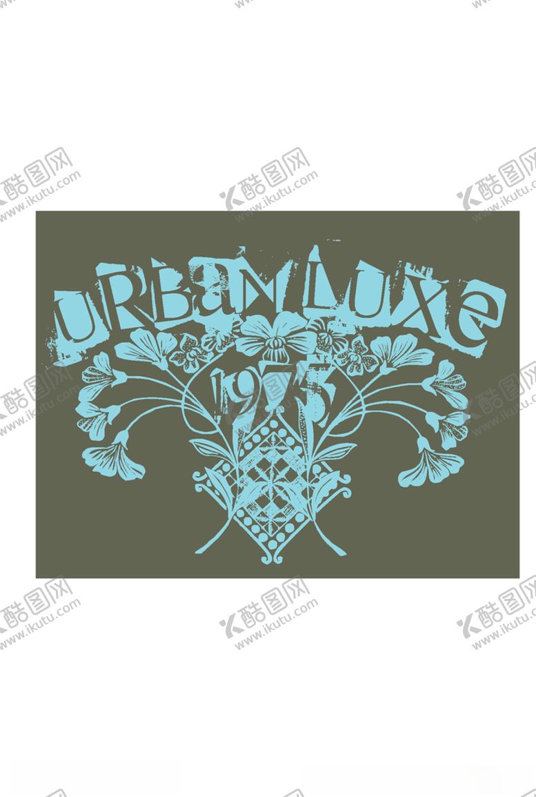 编号：64905009191345405899【酷图网】源文件下载-字母印花