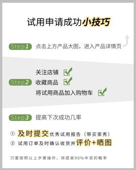 电商试用装说明