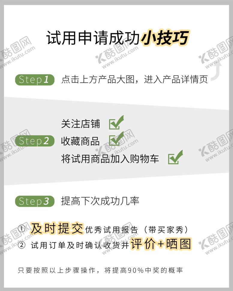 编号：46387909170127488070【酷图网】源文件下载-电商试用装说明