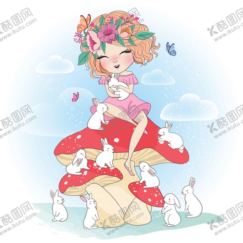 编号：24004906290753115282【酷图网】源文件下载-时尚手绘女孩