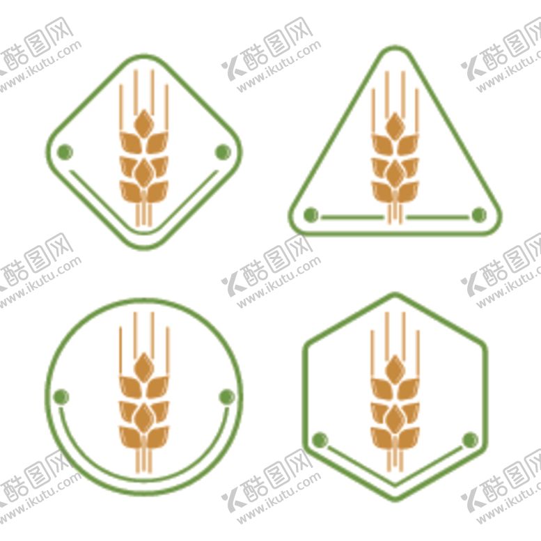 编号：65981707121838306569【酷图网】源文件下载-麦穗图标