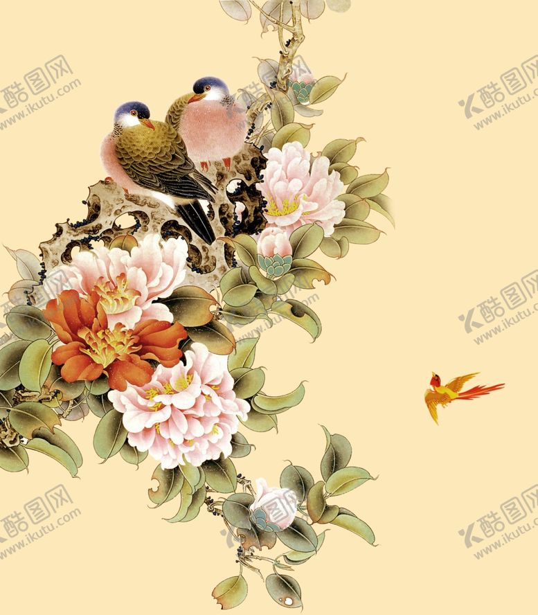 编号：78984809092155157522【酷图网】源文件下载-花鸟