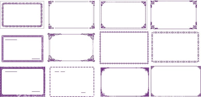 编号：85668511112011272543【酷图网】源文件下载-边框
