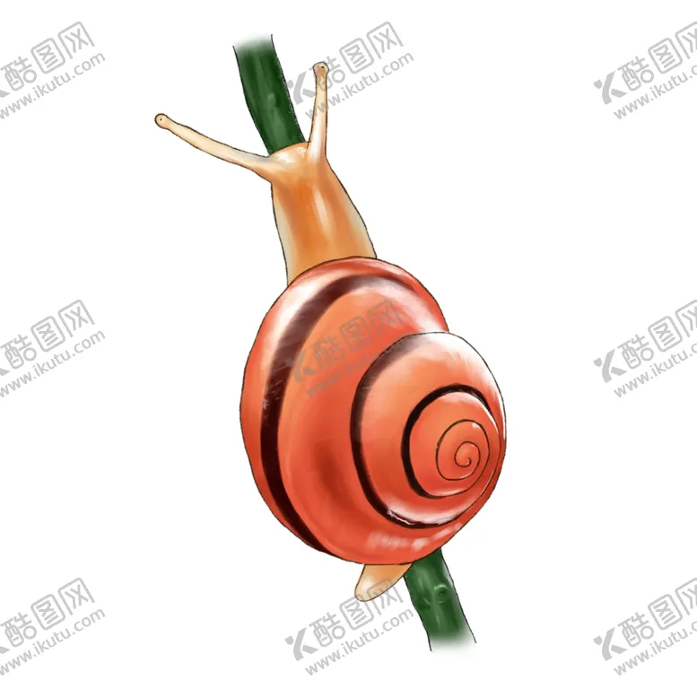 编号：24822706281051596577【酷图网】源文件下载-蜗牛手绘素材