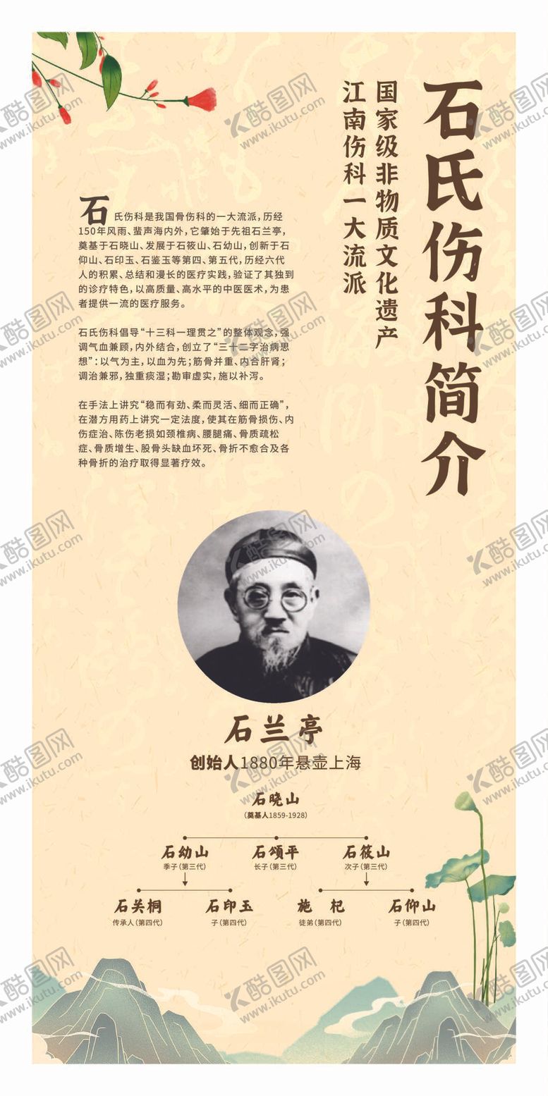 编号：79764112012039417438【酷图网】源文件下载-石氏伤科