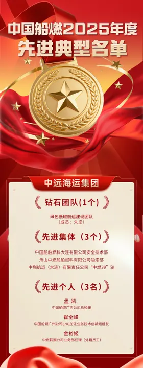 荣誉榜获奖名单长图