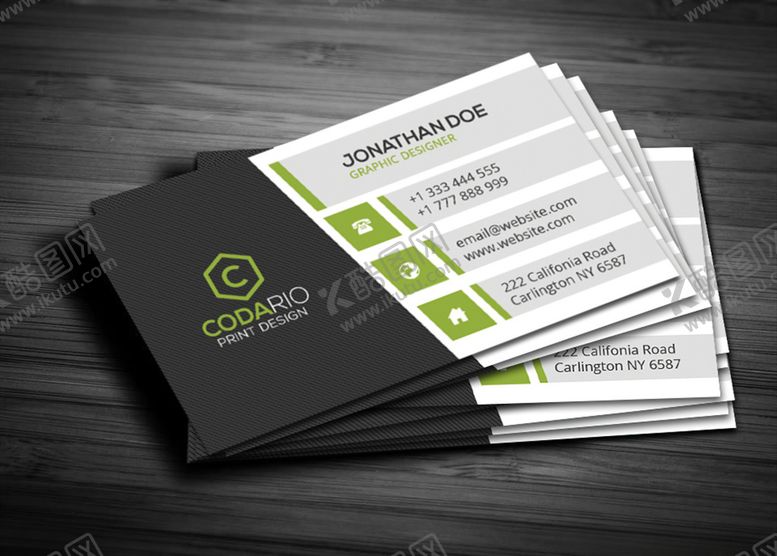 编号：69990509231441109899【酷图网】源文件下载-简约名片