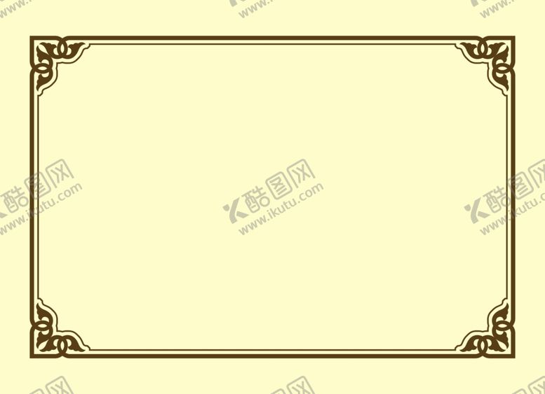 编号：24642509230152383865【酷图网】源文件下载-荣誉证书背景