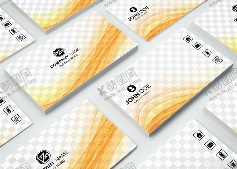 编号：22177010091833263654【酷图网】源文件下载-矢量名片模板