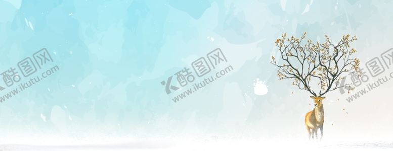 编号：88151701290204562893【酷图网】源文件下载-麋鹿装饰画